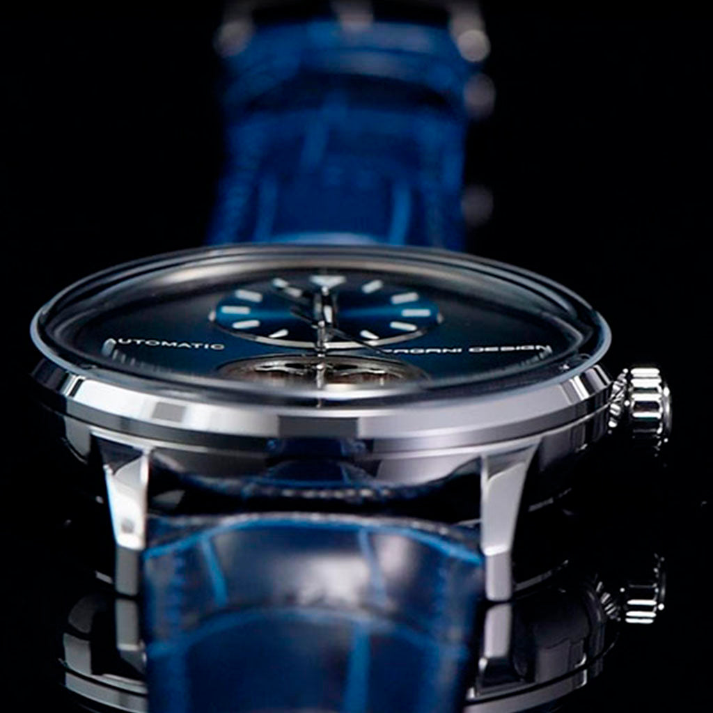 Pagani Design Blue Tourbillon Watch